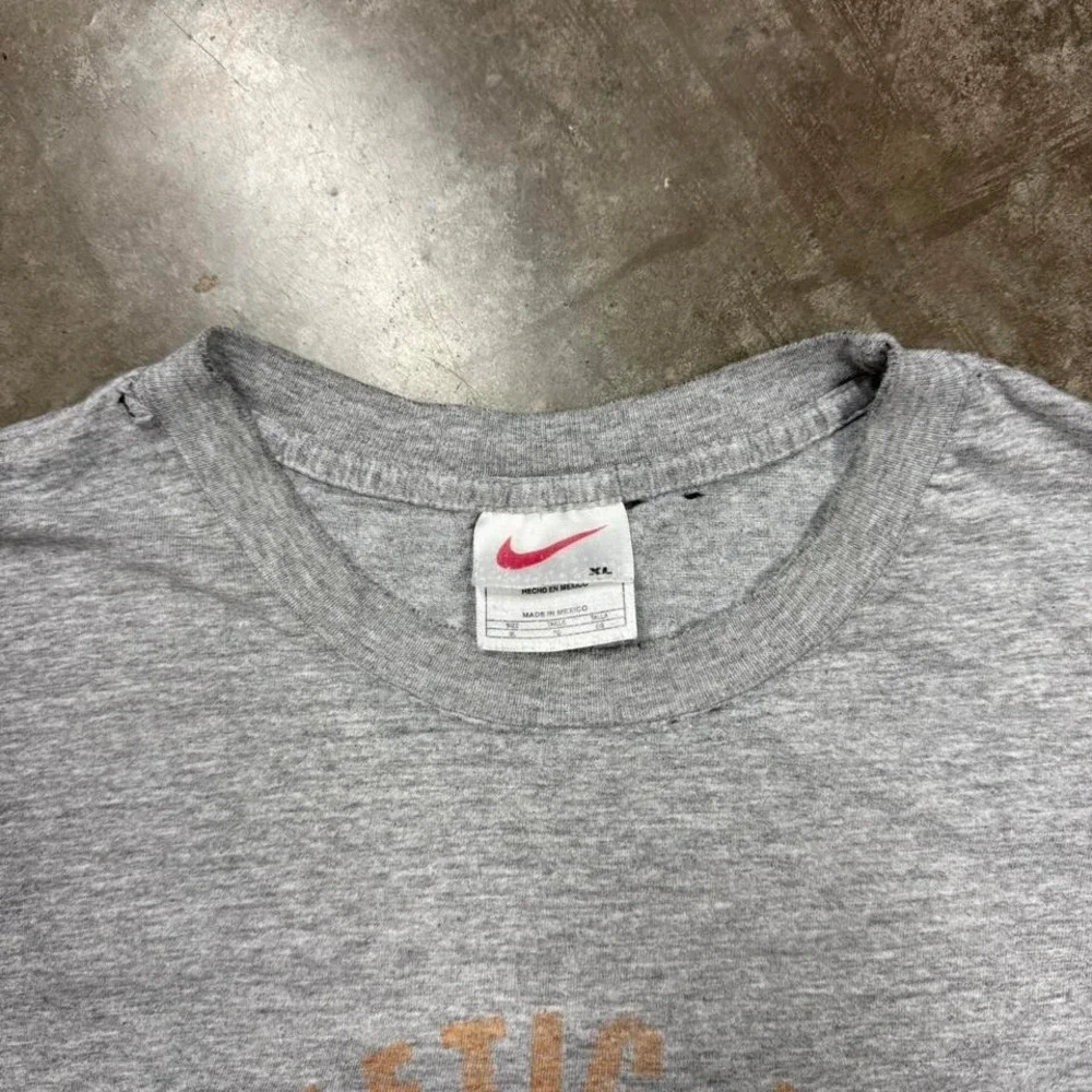 Vintage 90s Gray Nike Athletic Dept. Tee Size XL